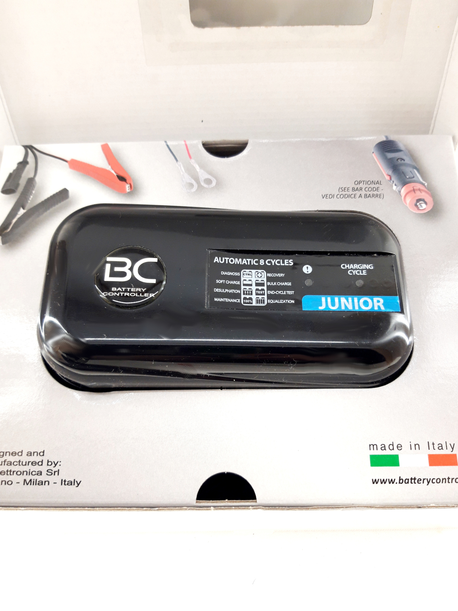 BC JUNIOR 1500 DESIGN - Caricabatterie, mantenitori di carica - SEMPRINI  BIKE STORE SRL con unico socio