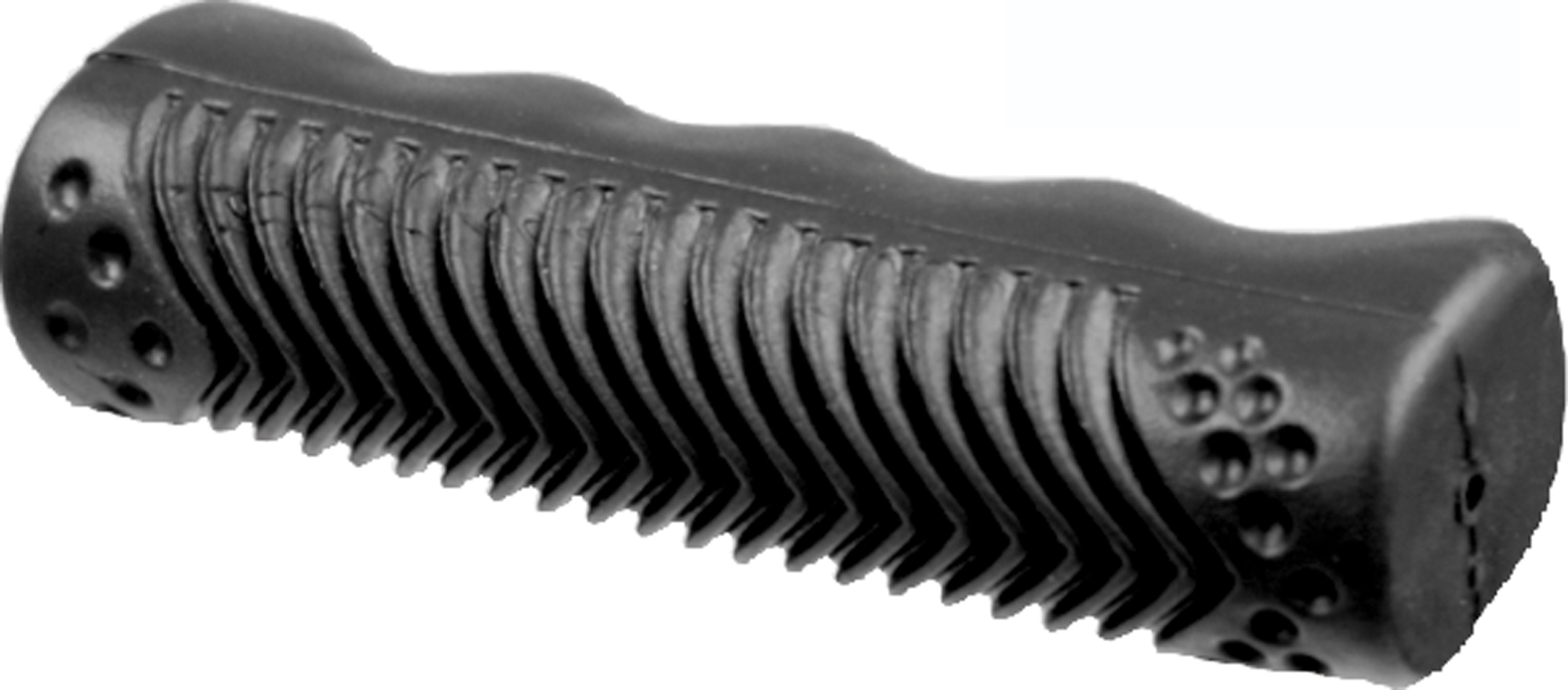 Coperture Morbide Per Manopole Bici Bambine - 100mm, Diametro 22mm, Antiscivolo, In Gomma, Proteggi Manubrio (Nere, 1 Coppia)