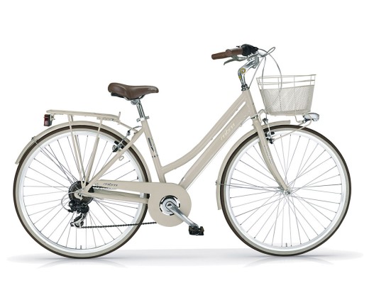 Bici all Mbm Boulevard donna 6v crema