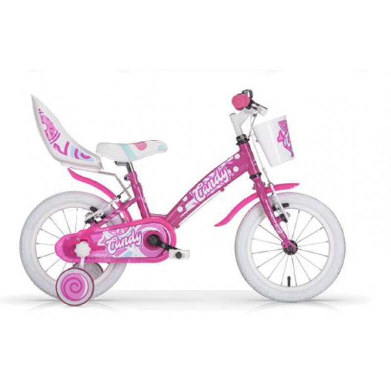 Bici bimba MBM CANDY 14" 1V. FUXIA