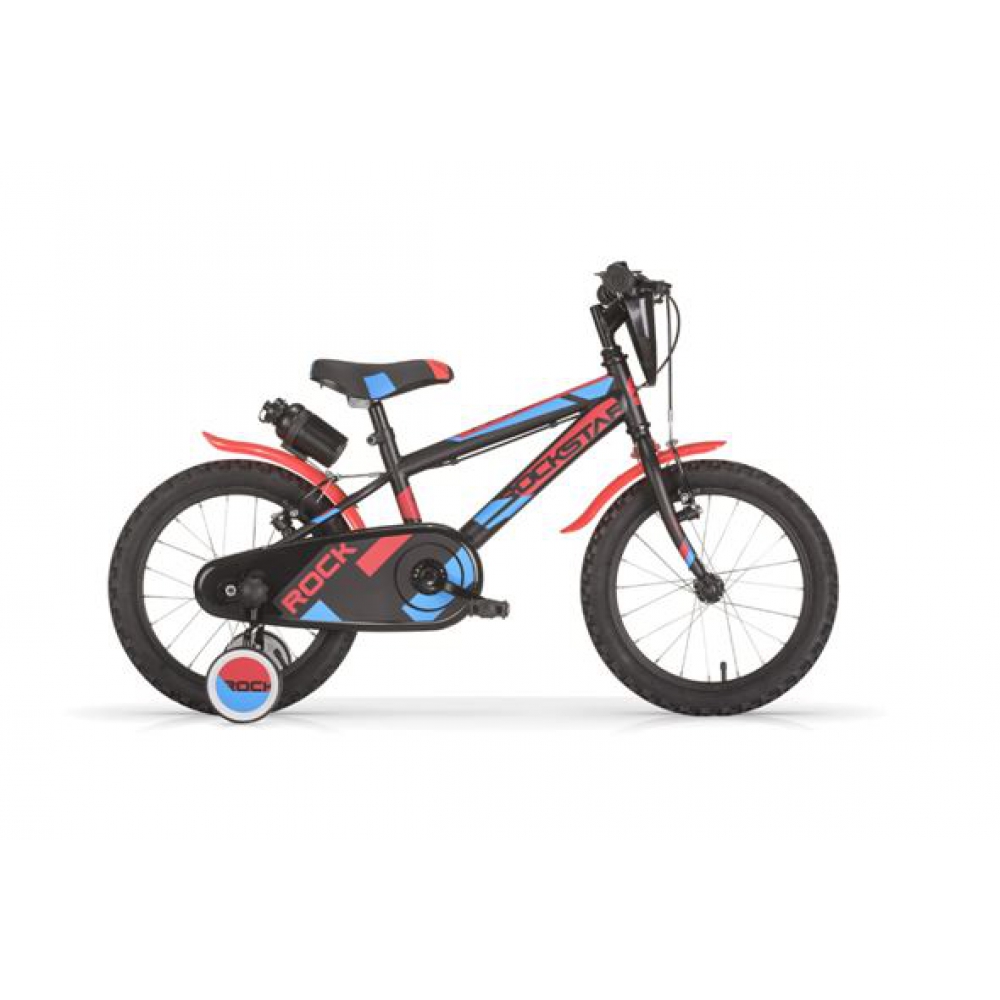 Bici bimbo MBM ROCKSTAR 14" 1V. ROSSA