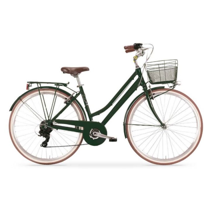 Bici donna MBM Boulevard 6v Verde engl.