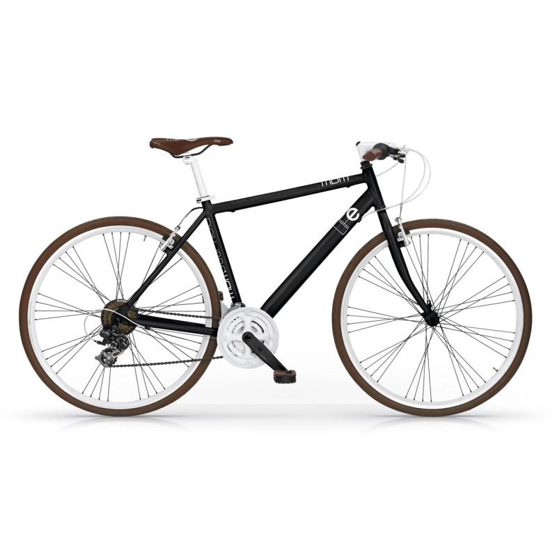 Bici ibrida MBM LIFE 28 uomo 21V Nera