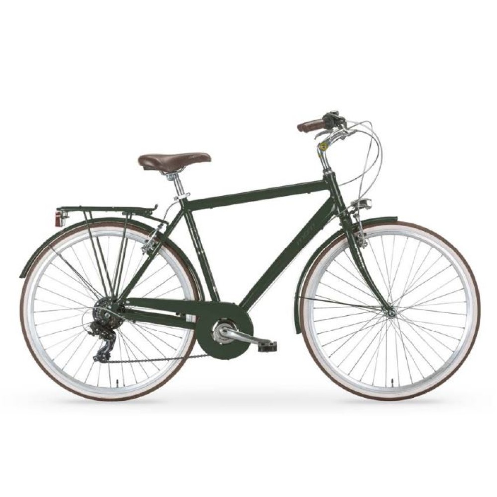 Bici MBM Boulevard uomo 6V verde bott.