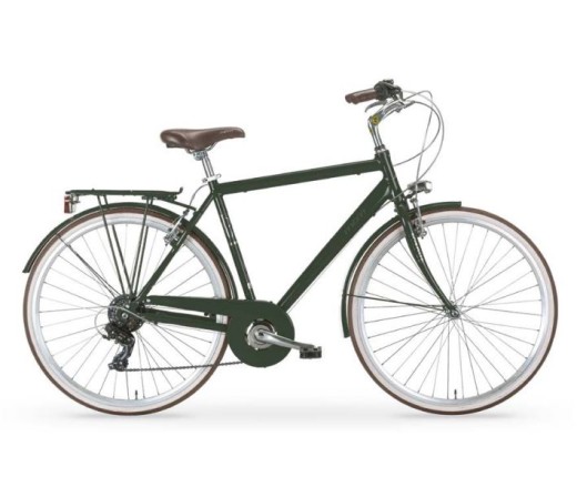 Bici MBM Boulevard uomo 6V verde bott.