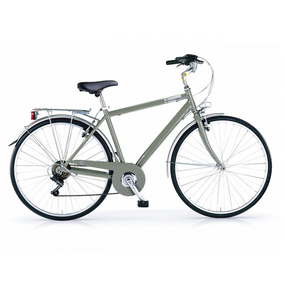 Bici MBM Central 28 uomo allum.6V Verde