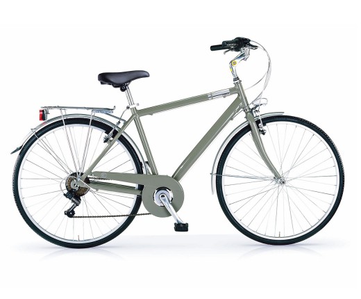 Bici MBM Central 28 uomo allum.6V Verde