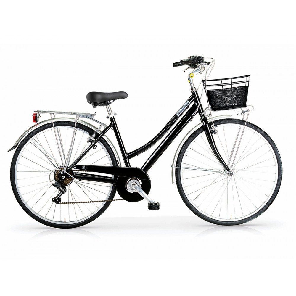 Bici MBM Central donna 28 alluminio Nera