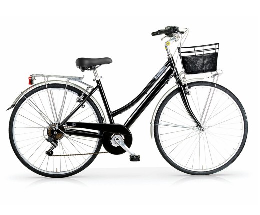 Bici MBM Central donna 28 alluminio Nera