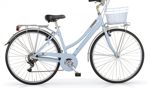 Bici MBM CENTRAL donna all.6V CELESTE - Bici City Bike - SEMPRINI BIKE  STORE SRL con unico socio