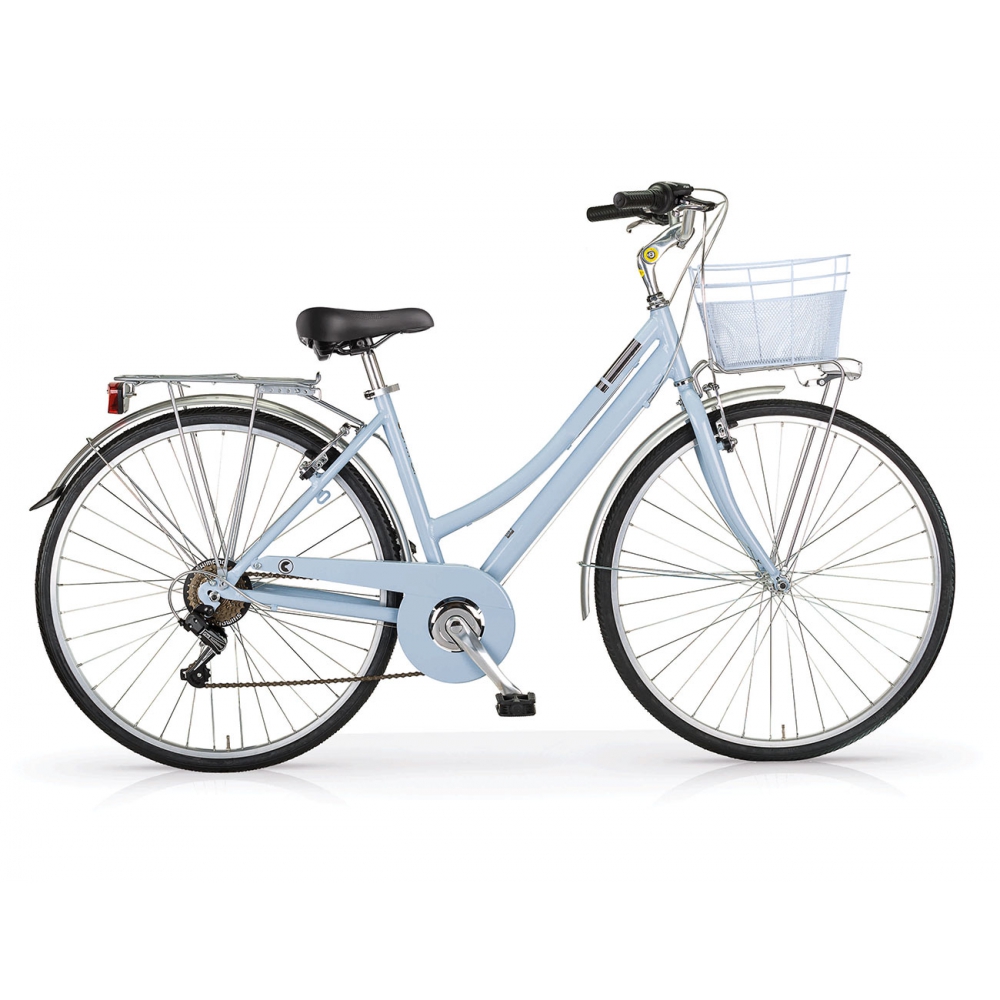 Bici MBM CENTRAL donna all.6V azzurra