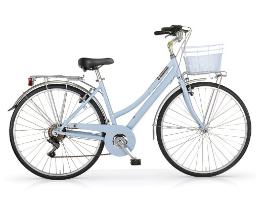 Bici MBM CENTRAL donna all.6V azzurra