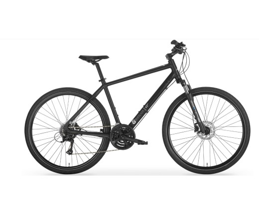 Bici MBM Maxilux Cross Hybrid nera