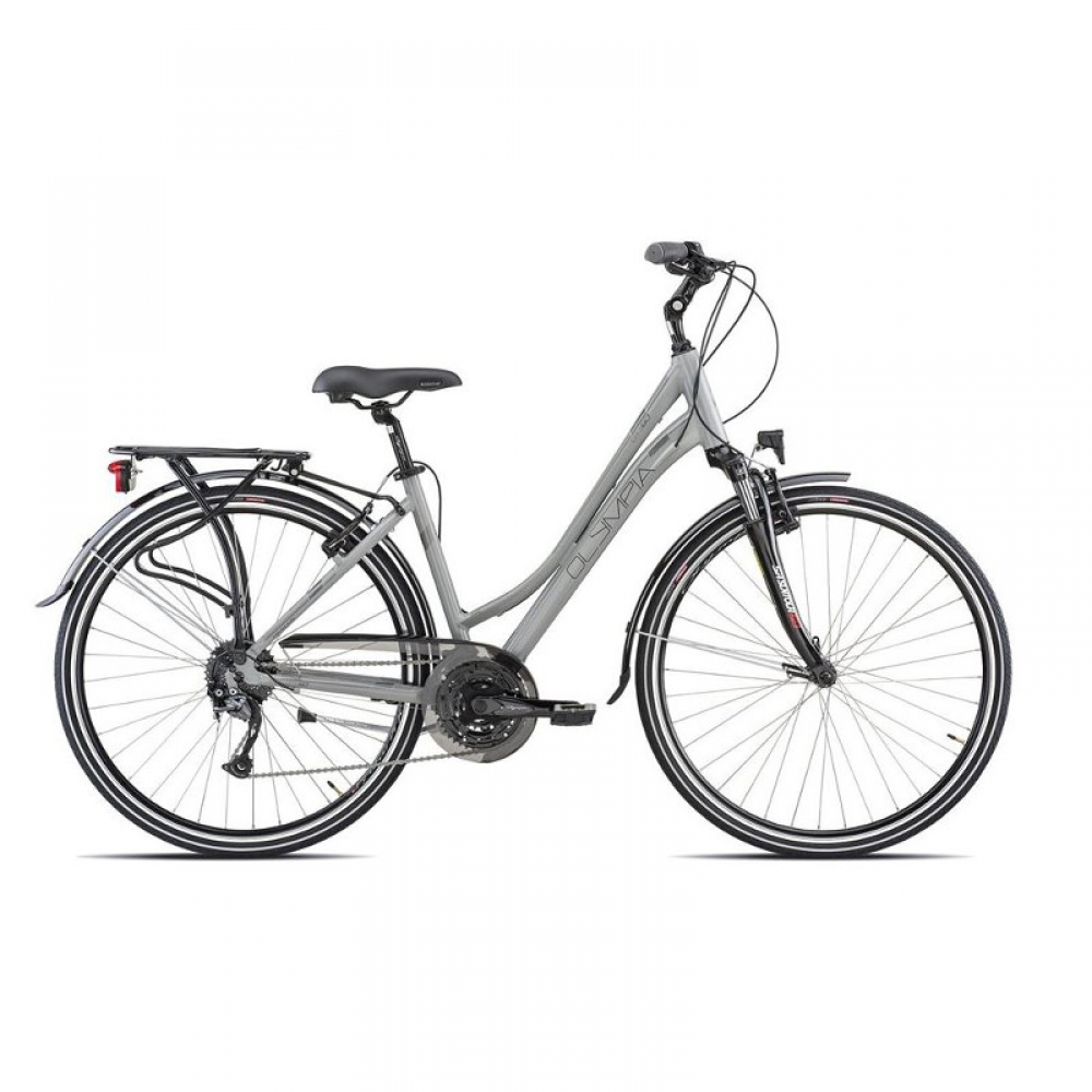 Bici OLYMPIA CITYGO'donna 21V. grigia