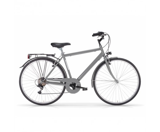 Bicicletta MBM Touring Uomo 28"6V Grigio