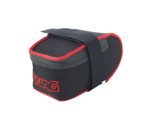 Borsa sottosella mtb cordura nero-rossa