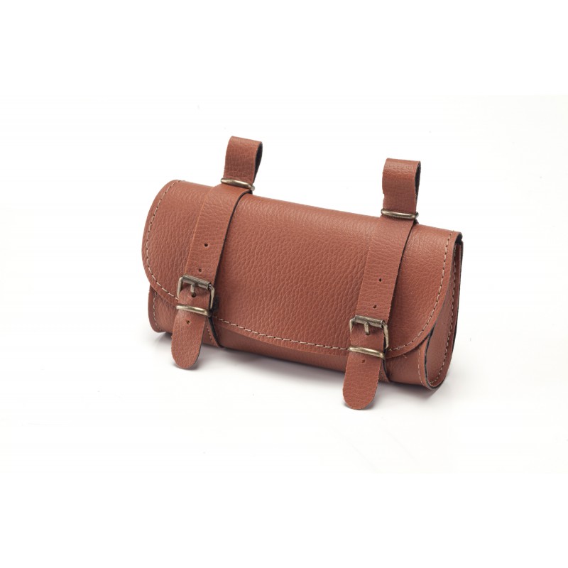 Borsetta porta arnesi similcuoio testa di moro