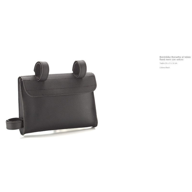 Borsetta telaio tipo fixed ecopel.nera
