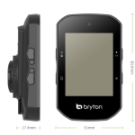 Bryton Gps Rider S500T dual sensor+hrm