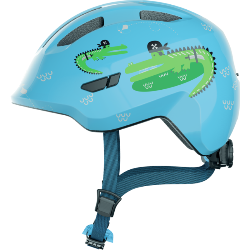 Casco Abus Smiley 3.0 Blue Croco