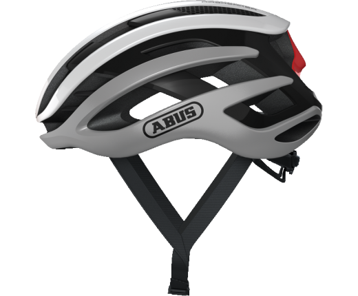 Casco bici Abus Airbreaker Silver white