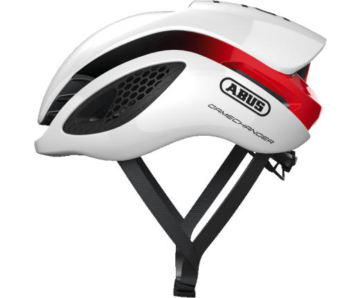 Casco bici Abus Gamechanger White red