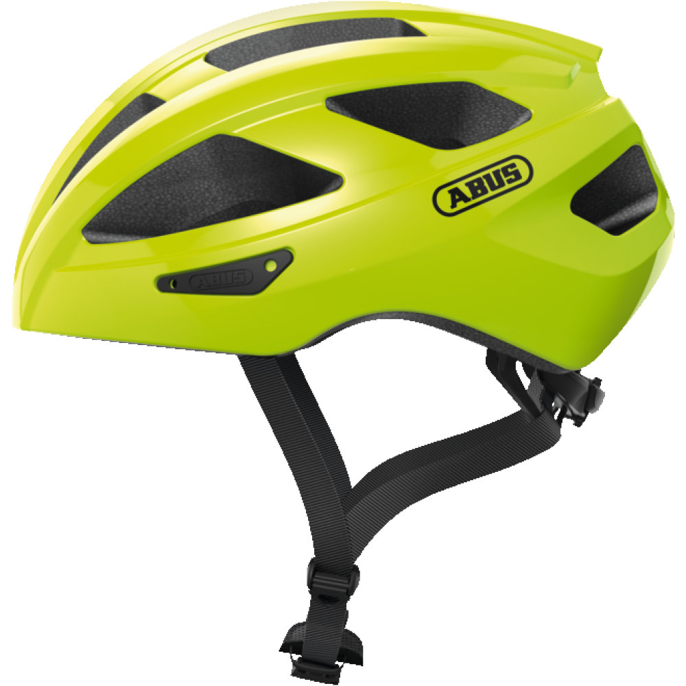 Casco bici Abus Macator signal yellow