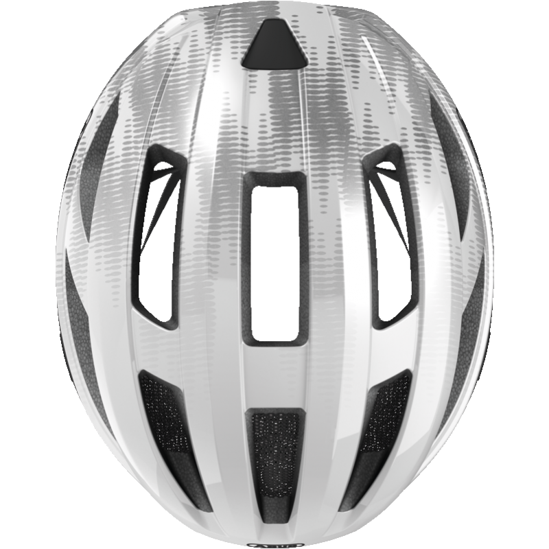 Casco bici Abus Macator White Silver