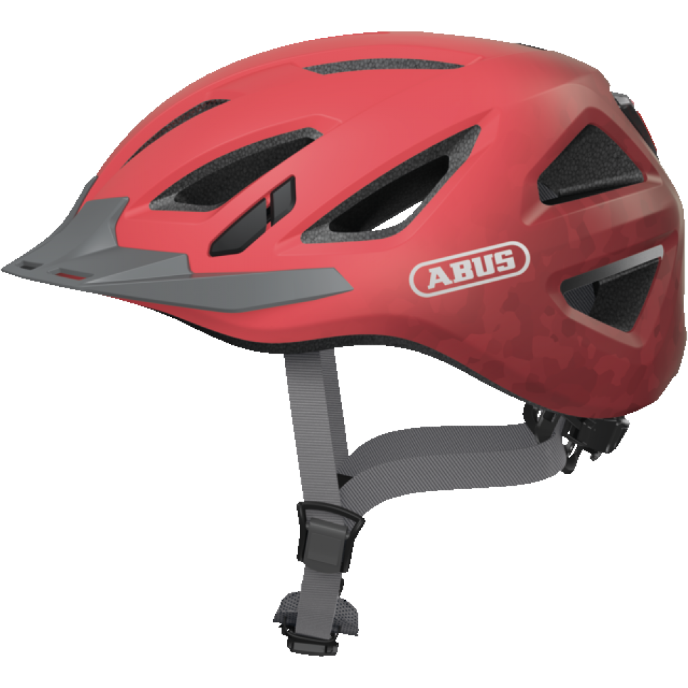 Casco bici Abus Urban-I 3.0 Living Coral