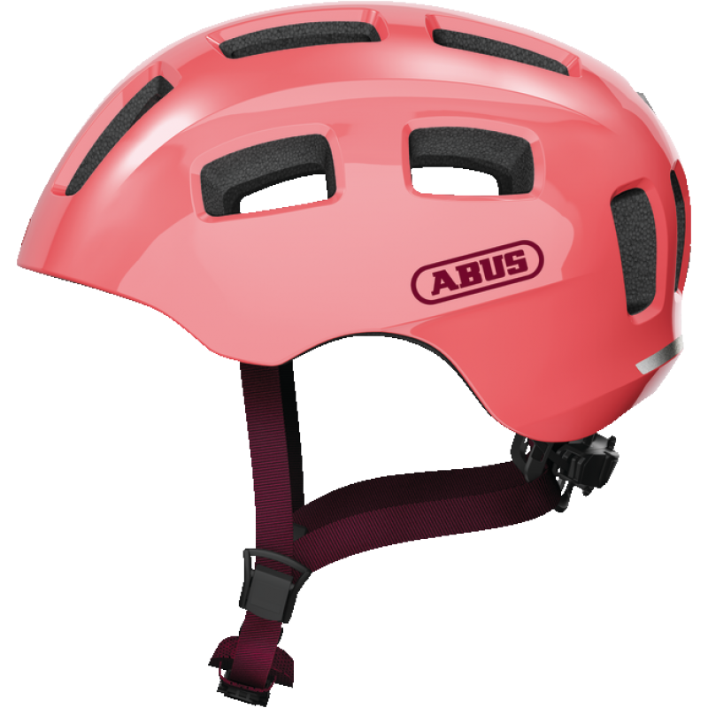 Casco bici Abus Youn-I 2.0 living coral