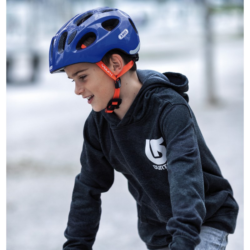 Casco bici Abus Youn-I Sparkling Blue