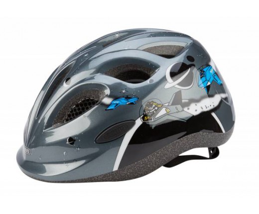 Casco bici bimbo Abus Smiley Space Polic