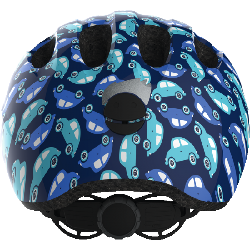 Casco bici bimbo smiley 2.0 Blue car