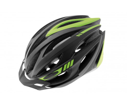 Casco bici In-Mold verde Tg.M (52-58)