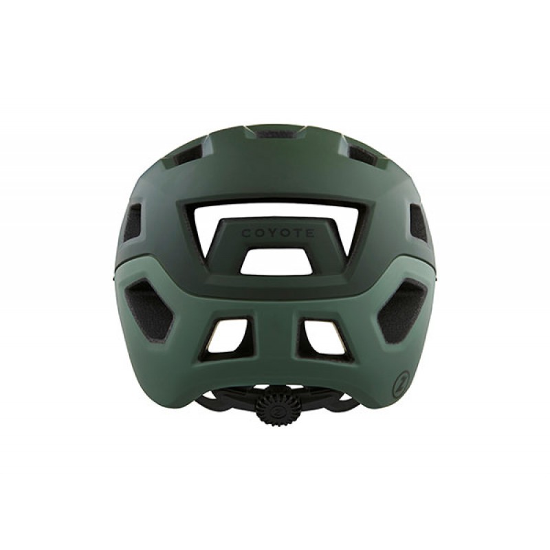 Casco bici Lazer Coyote mat dark green