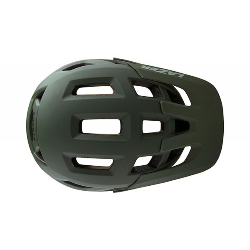 Casco bici Lazer Coyote mat dark green