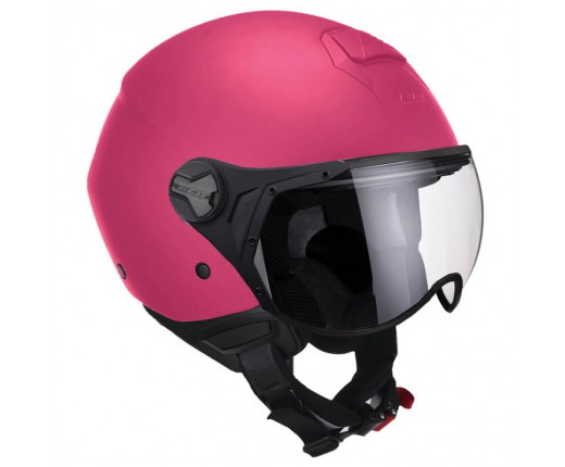 Casco CGM 107A visiera sagom.Rosa Fluo