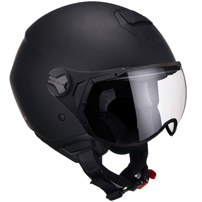 Casco CGM 107A visiera sagomata NERO