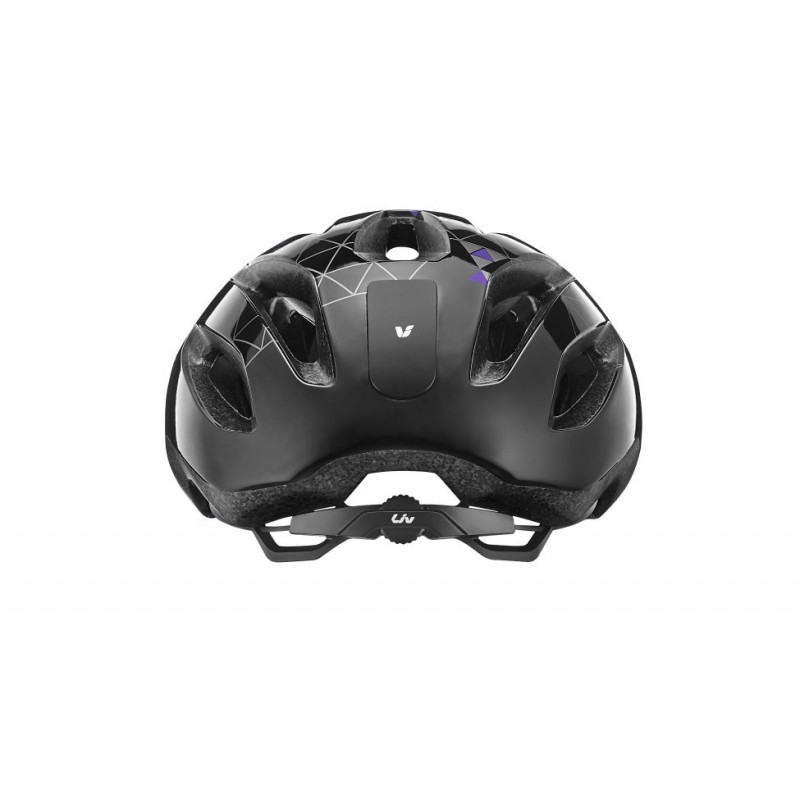 Casco donna Liv Lanza Mat Black Purple