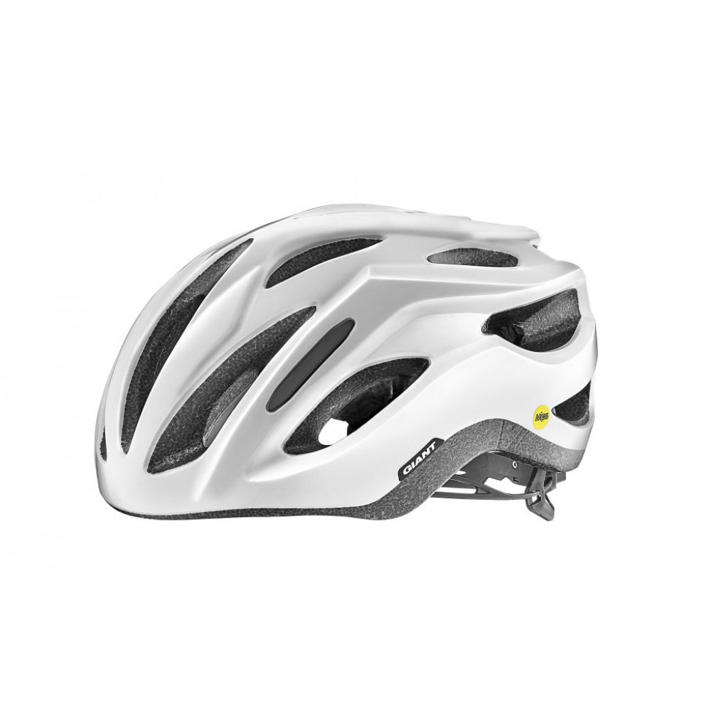 Casco Giant Rev Comp Mips Metal White