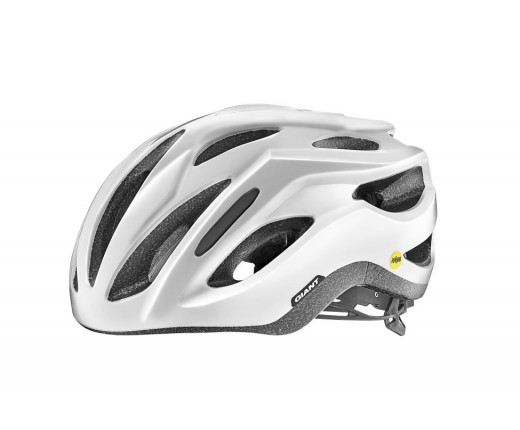 Casco Giant Rev Comp Mips Metal White