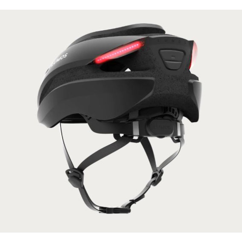 Casco Lumos Ultra black luci e frecce