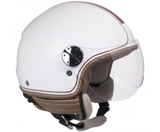 Casco moto CGM 109V Santa Monica BIANCO