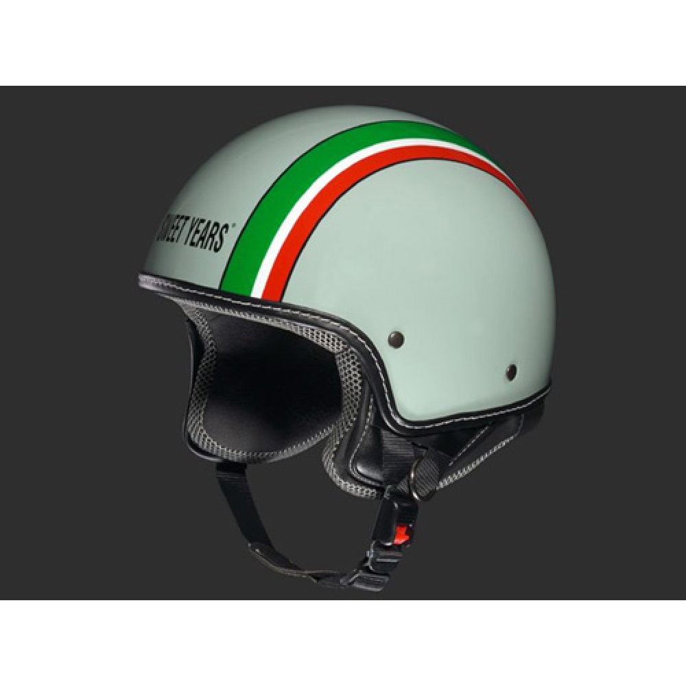 Casco Sweet Years Tricolore Grigi-Verde