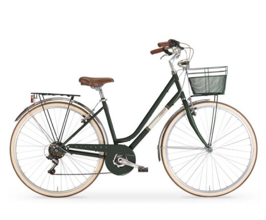 Ciclo MBM SILVERY 28 donna 6V.verde bott