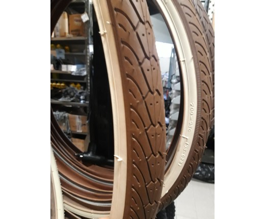 Copertone 700x35-38 marrone-crema MBM