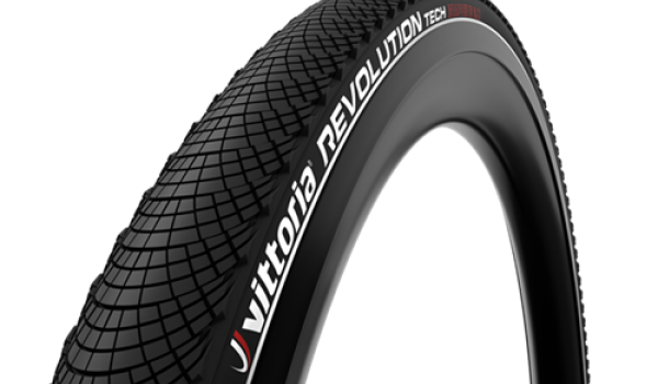 Vittoria Randonneur Rigid D 27.5x2.0-inch Reflective Hybrid Tyre in Black