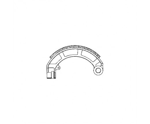 Coppia ceppi freno ant-post VESPA PX-PK