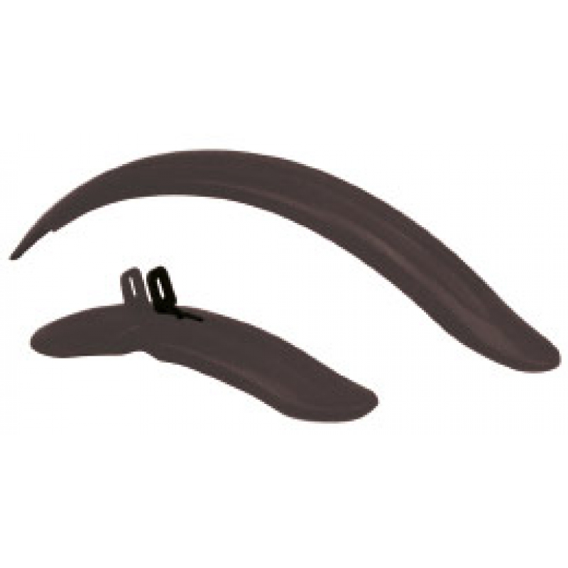 Coppia parafanghi bici MTB 20" colorati