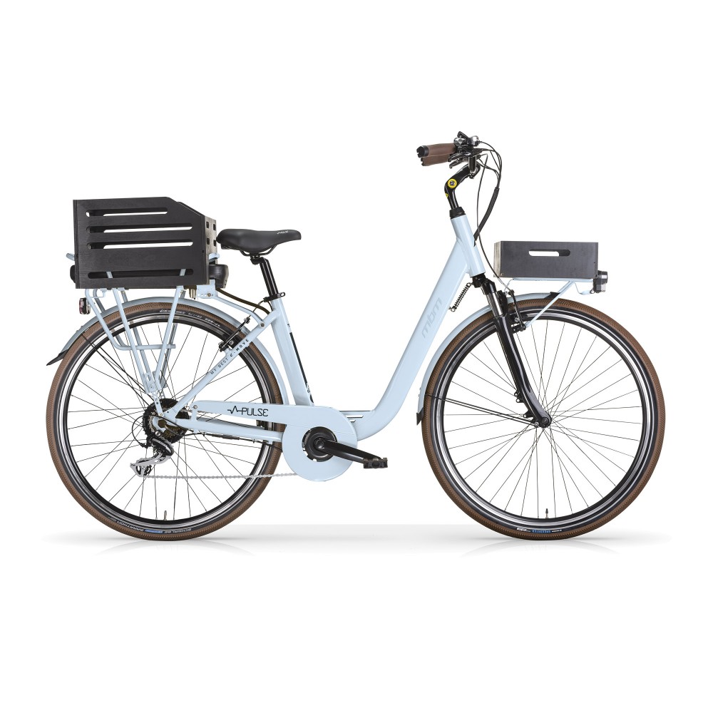 E-Bike donna MBM Pulse 26 litio Azzurra